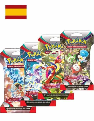 Blister con Cartas Pokemon Scarlet & Violet