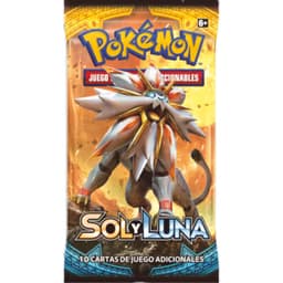 BOOSTER POKEMON SOL Y LUNA - SOBRE EN ESPAÑOL — 4 SOBRES: ART SET