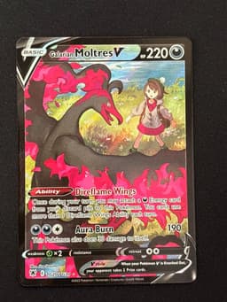 Galarian Moltres V TG20/TG30 - Astral Radiance - Inglés