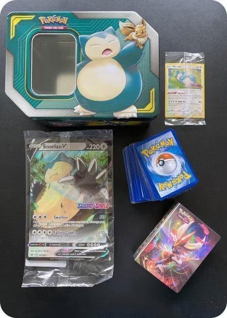 Pokemons loppefund pakke nr. 4 - Snorlax pakke