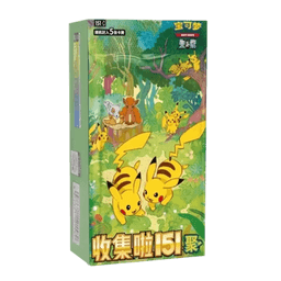 Display 151C vol.4 "Gathering" - Pokémon chinois officiel