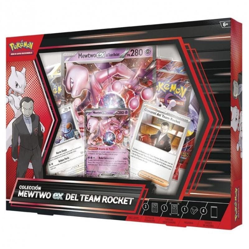 Blister Coleccion Mewtwo ex Team Rocket -  Español