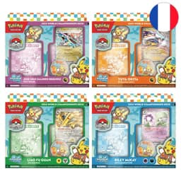 Pokémon - Lot de 4 Decks des Championnats du Monde : Anaheim 2025 — Francés