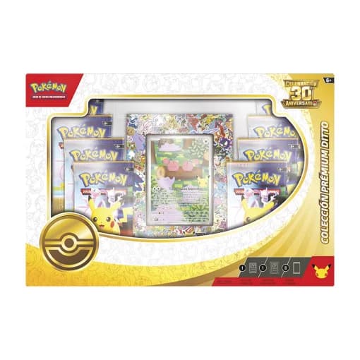 Pokémon Caja 30Th Aniversario Colección Premium Dito, +6 Años