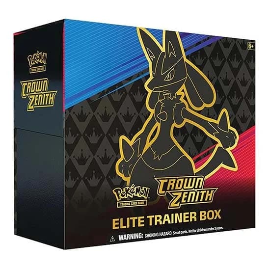 Elite Trainer Box Crown Zenith Pokémon TCG - KuriGames TCG