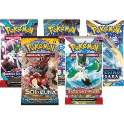 Pack 5 Sobres Pokémon TCG — Español