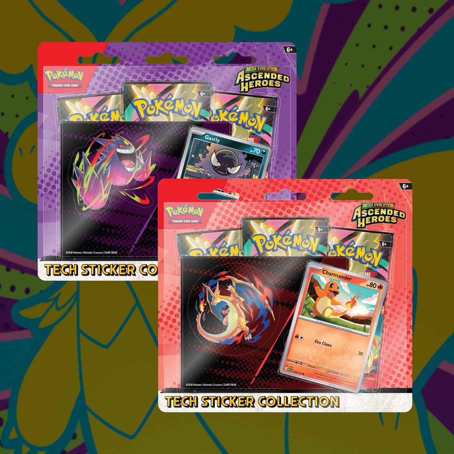 Blister Colección con Pegatinas Especiales - Heroes Ascendentes - Pokemon