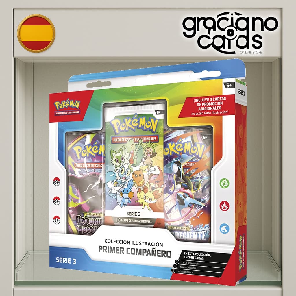 First Partner Serie 3 | Cartas Pokémon | 2026 — Español