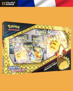 Pokémon - Coffret Pikachu Vmax 5 Boosters - EB12.5 Zénith Suprême - Version Française