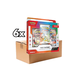 Pokémon TCG: First Partner Illustration Collection Series 2 Sealed Case — Inglés