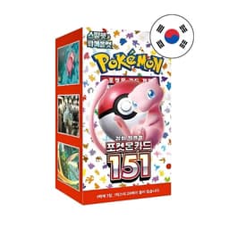 POKEMON 151 BOOSTER BOX 20 SOBRES COREANO