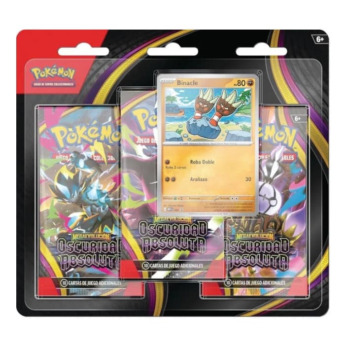 Blister 3 sobres - Oscuridad Absoluta - Español - Pokemon