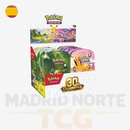 Pokémon TCG 30.º Aniversario Mini Tin Display (10 Mini Tins) (ES)