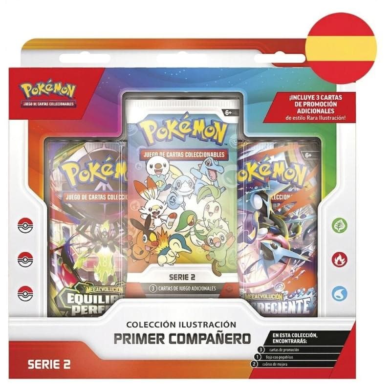 Blister Cartas Primer Compañero Pokemon español