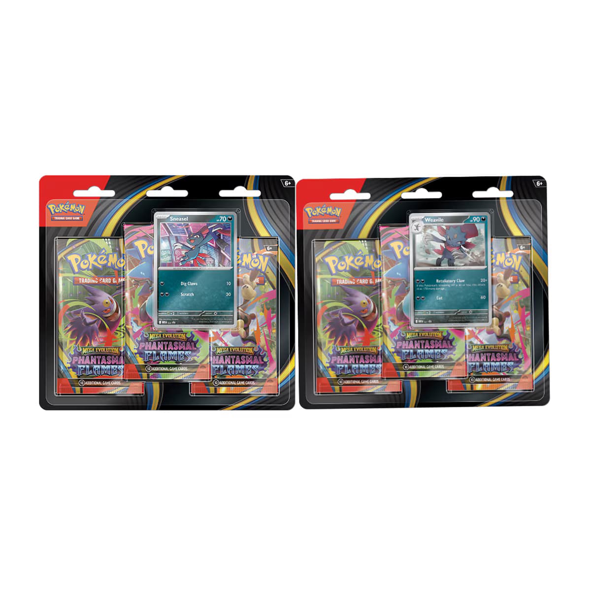 Pack de 3 Sobres de Refuerzo Pokémon TCG INGLÉS Bandai
