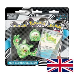 Tech Sticker Collection Pokémon White Flare - Black Bolt y Llama Blanca - Fulgor Negro — Inglés / Fulgor Negro