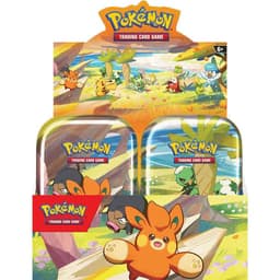 Pokémon Paldea Friends Mini Tin — Sealed case met 10 stuks — Inglés