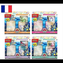 Pokémon - Lot de 4 Decks des Championnats du Monde : Honolulu 2024 (FR)