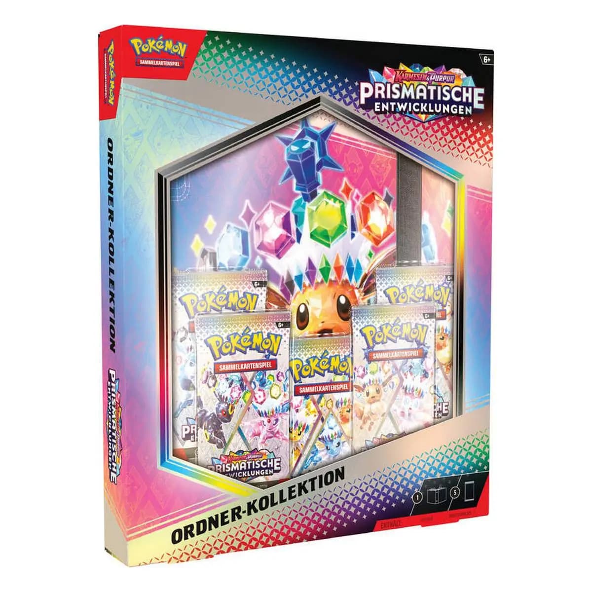 Pokémon Prismatische Entwicklungen Ordner Kollektion DE