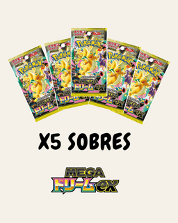 Pack 5 sobres Mega-Dream EX - Japonés