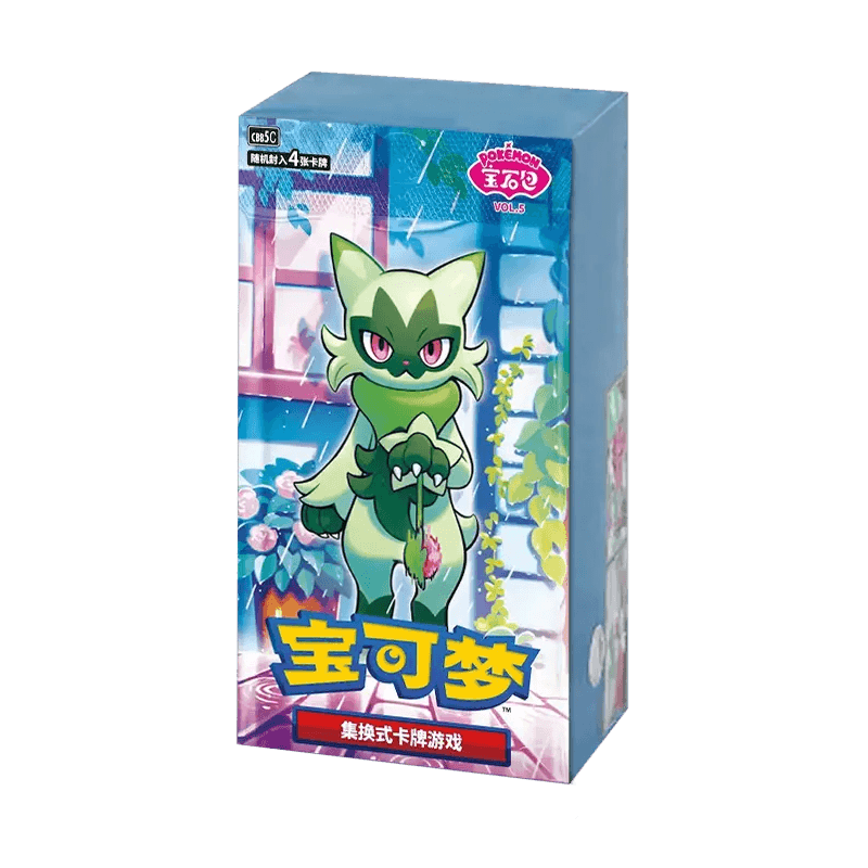 Caja 18 Sobre Pokemon Gem Vol 5 Chino