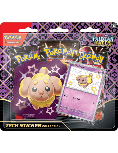 POKEMON DESTINOS PALDEA STICKER COLLECTION FIDOUGH - CAST