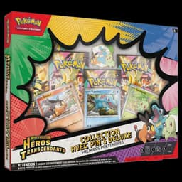 Coffret collection pin's deluxe - ME2.5 Héros Transcendants - Pokémon français