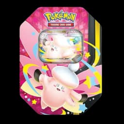 Lata Pokémon Clefable Español | Caja metálica de colección TCG