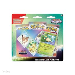 Pokémon Collezione Evoluzioni Prismatiche con Adesivo Leafeon - ITA