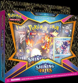 Shining Fates Mad Party Pin Box — Mr. Rime — Inglés