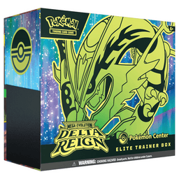 Caja de Entrenador Élite Pokémon Center Dominio Delta