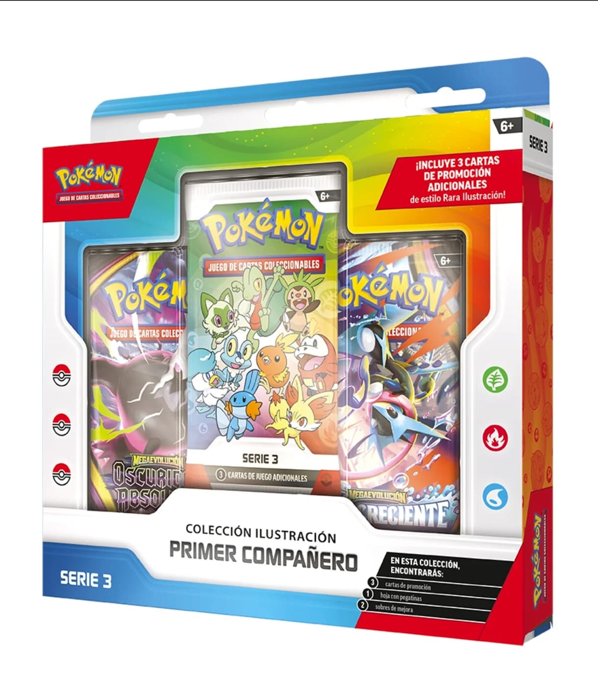 Pokemon TCG: Pokemon TCG: Illustration Collection First Partner / Primer Compañero - Volumen 3 (Español)