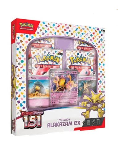POKEMON TCG - ESCARLATA Y PURPURA 151 - COLECCION ALAKAZAM EX