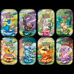 POKEMON: Mini Lata sv 8.5 Evoluciones Prismáticas Español 196214105461 — Set completo