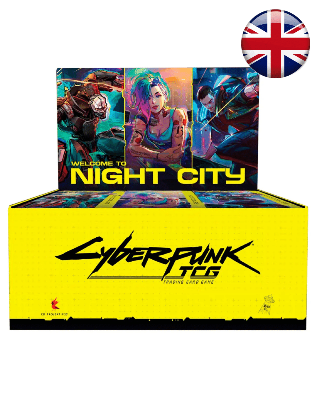 Cyberpunk TCG - Booster Box Display (24 sobres) Welcome to Night City - EN
