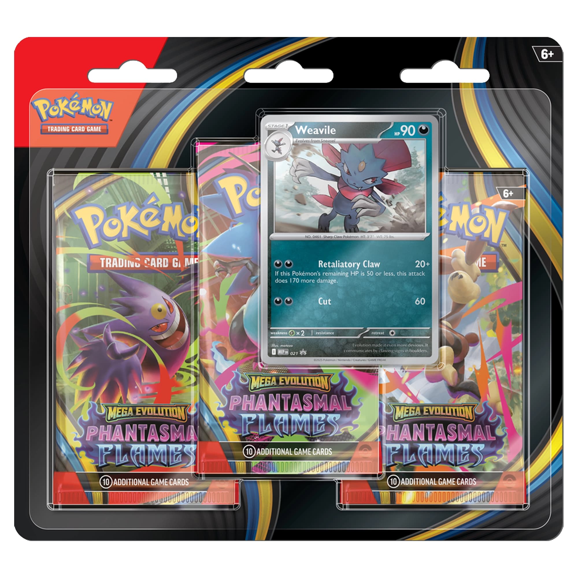 3 Pack Blister · Weavile (ENG) | Pokémon TCG