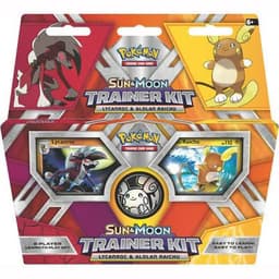 Sun & Moon Trainer Kit Lycaroc & Alolan Raichu — Inglés