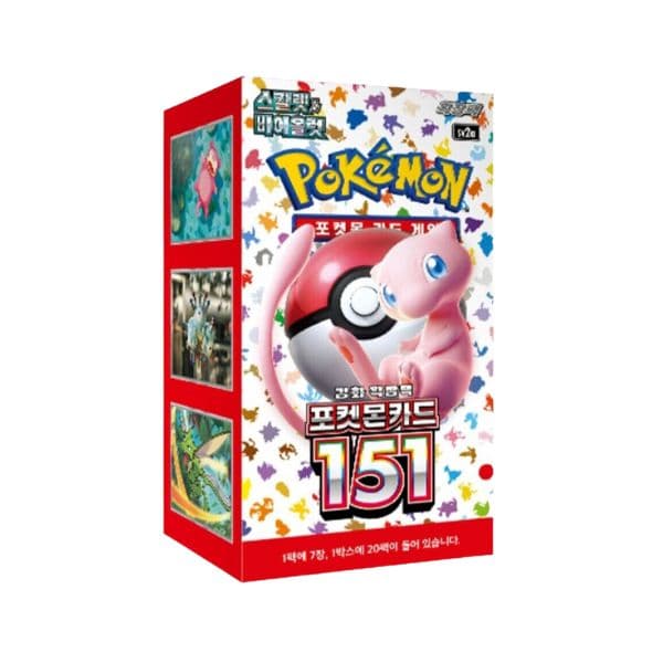 Pokémon 151 Caja 20 KR