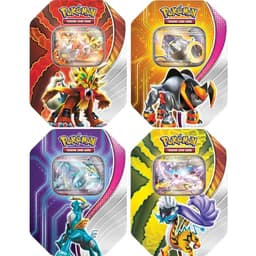 Pokémon Paradox Destinies Ex Tin — Set van 4 stuks — Inglés