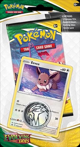 Pokemon TCG Evolving Skies Checklane Blister — Eevee — Inglés