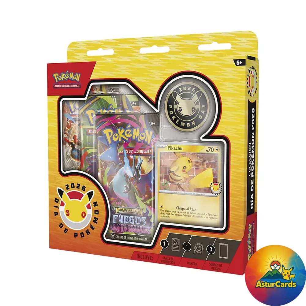 Caja especial 30 aniversario Pokémon TCG (Español)