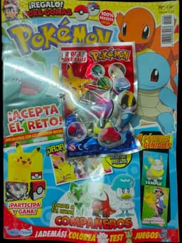 Revista Pokémon número 4 - Bolsita Pokéballs
