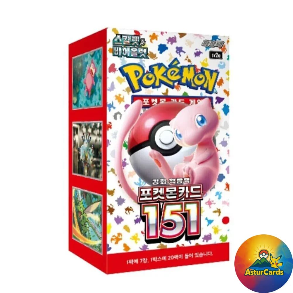 Pokémon 151 Booster Box SV2A (COREANO)