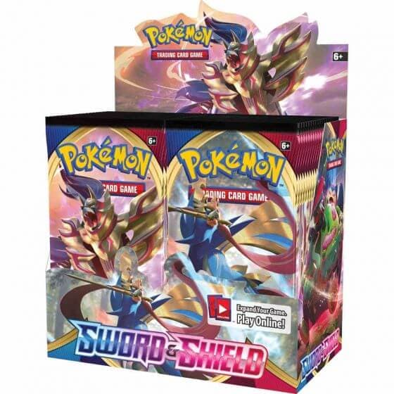 Pokemon Sword and Shield Base - Booster Box — Inglés