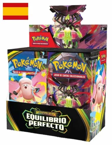 Caja de 36 Sobres Pokémon Equlibrio Perfecto Booster Box sellada