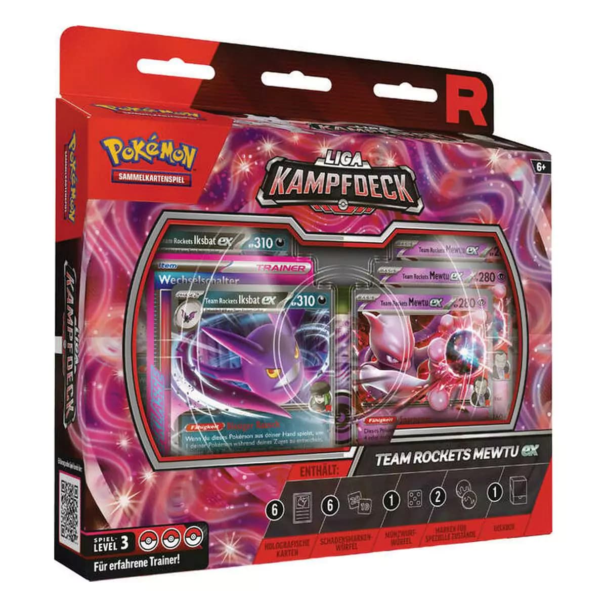 Pokémon Liga-Kampfdeck Rockets Mewtu DE