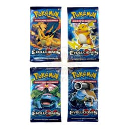 BOOSTER POKEMON XY EVOLUCIONES - SOBRE EN ESPAÑOL — 4 SOBRES: ART SET
