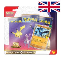 Colección con Pegatinas Celebración 30° Aniversario — Inglés / Lucario