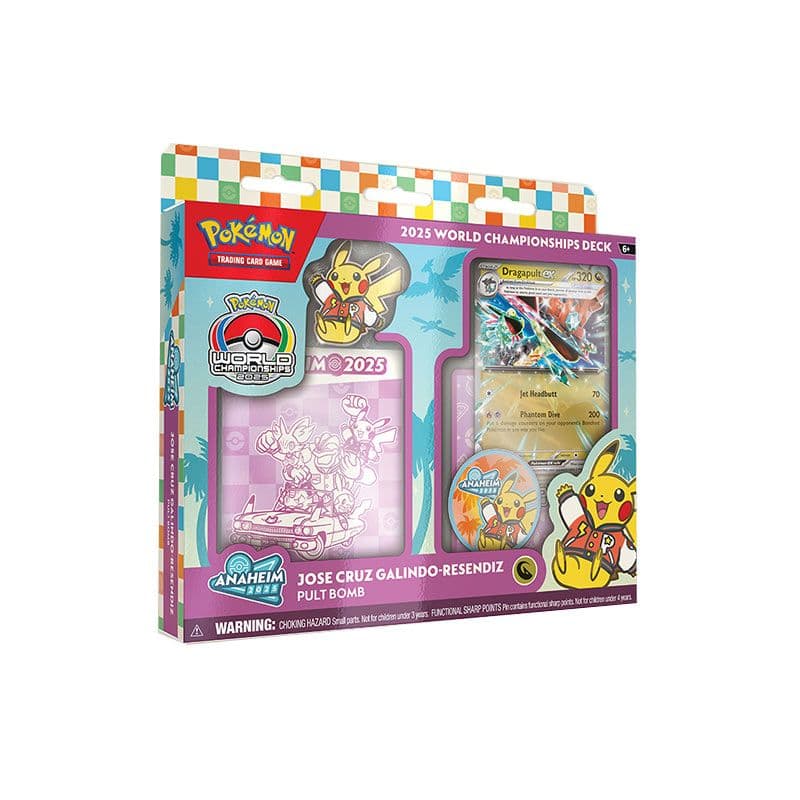 Pokémon TCG: 2025 World Championship Deck: Jose Cruz Galindo-Resendiz — Inglés