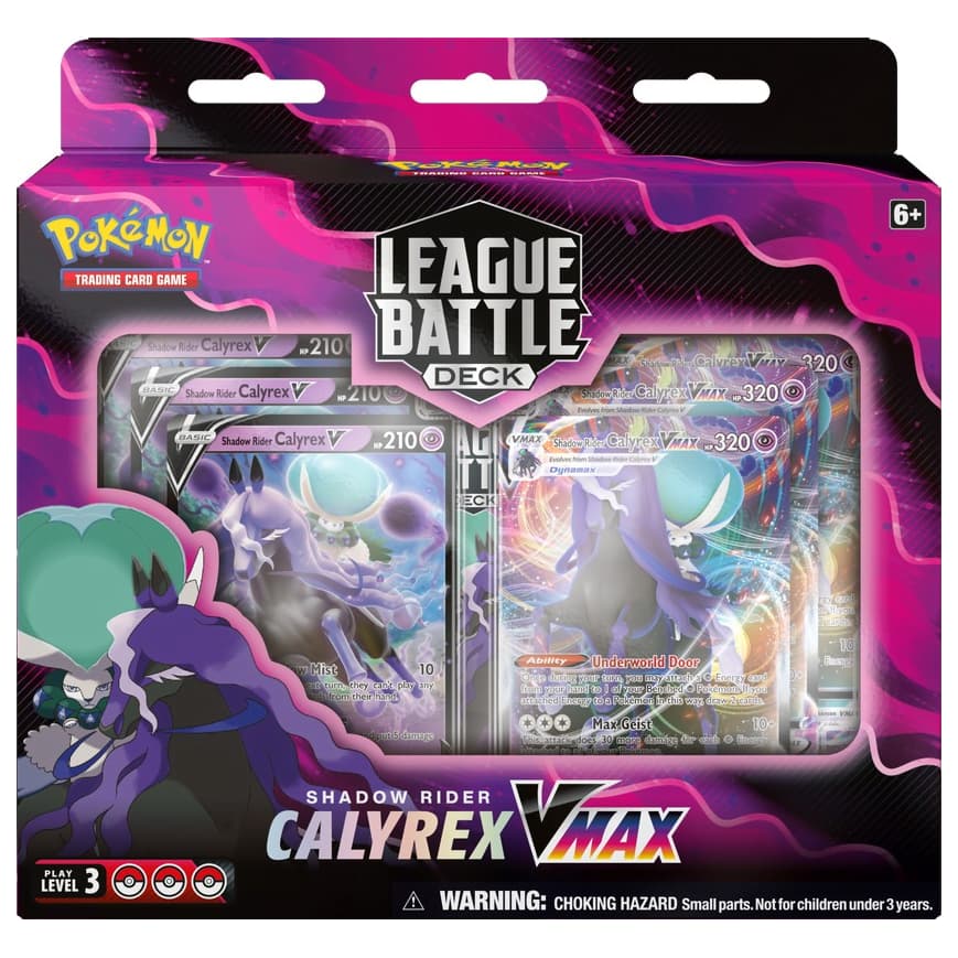 League Battle - Calyrex V MAX - VIOLETA - Inglés